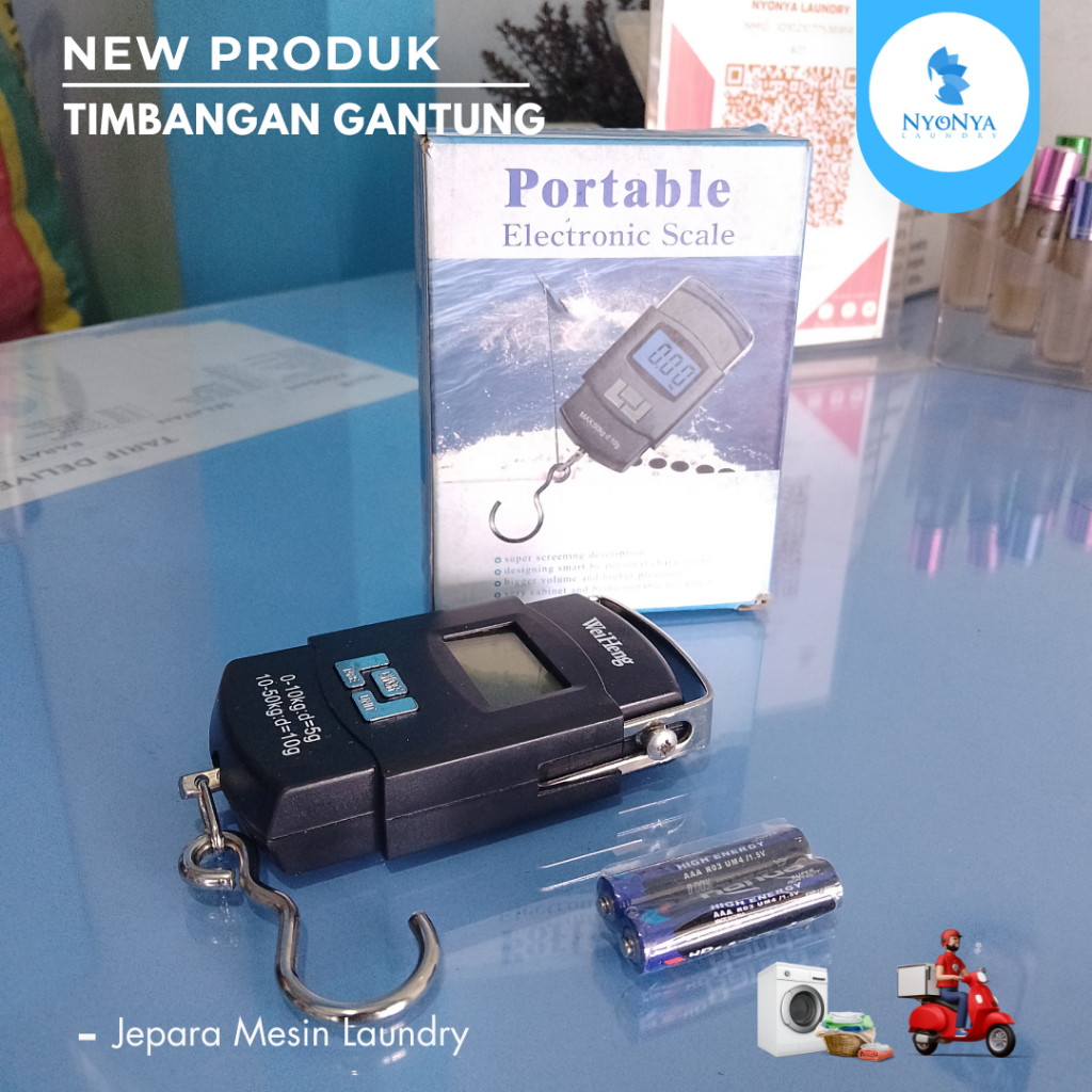 Timbangan Gantung Digital Portable Scale Weiheng
