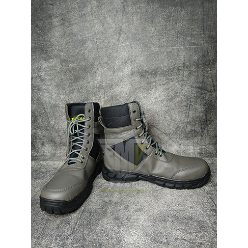 Sepatu PDL Linmas Abu Abu