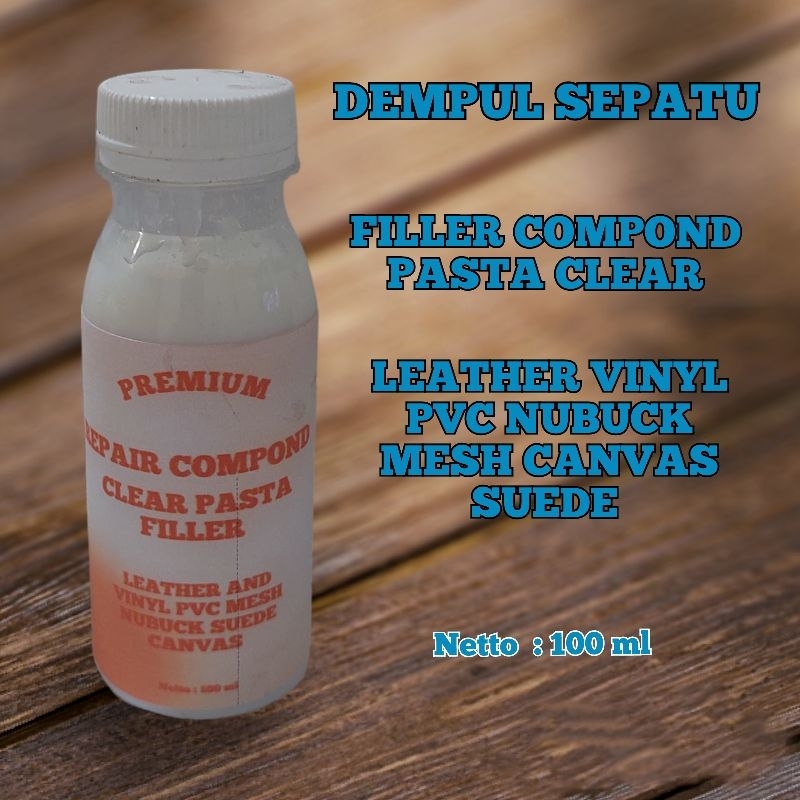 Leather filler dempul kulit sepatu tas Premium Leather