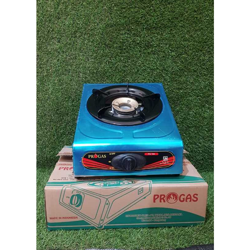 PROGAS Kompor Gas 1 Mata / kompor gas 1 Tungku stenlis steel