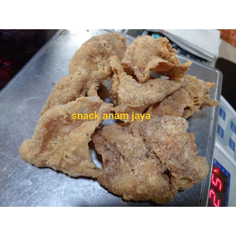 

kulit ayam crispy/keripik kulit ayam crispy 250g