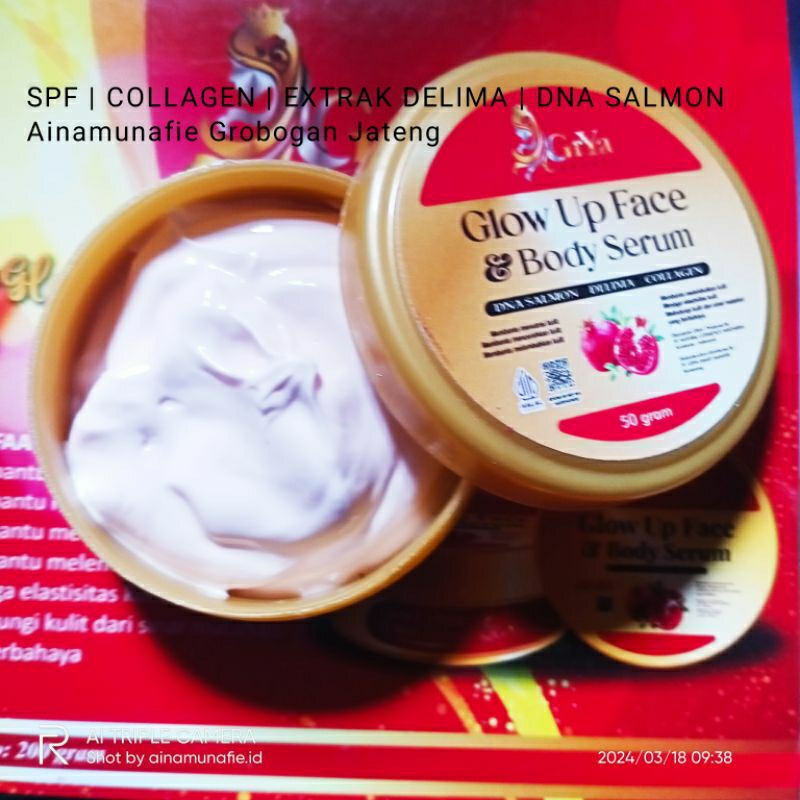 GLOW UP Face & Body Serum GRYA BEAUTY ORI