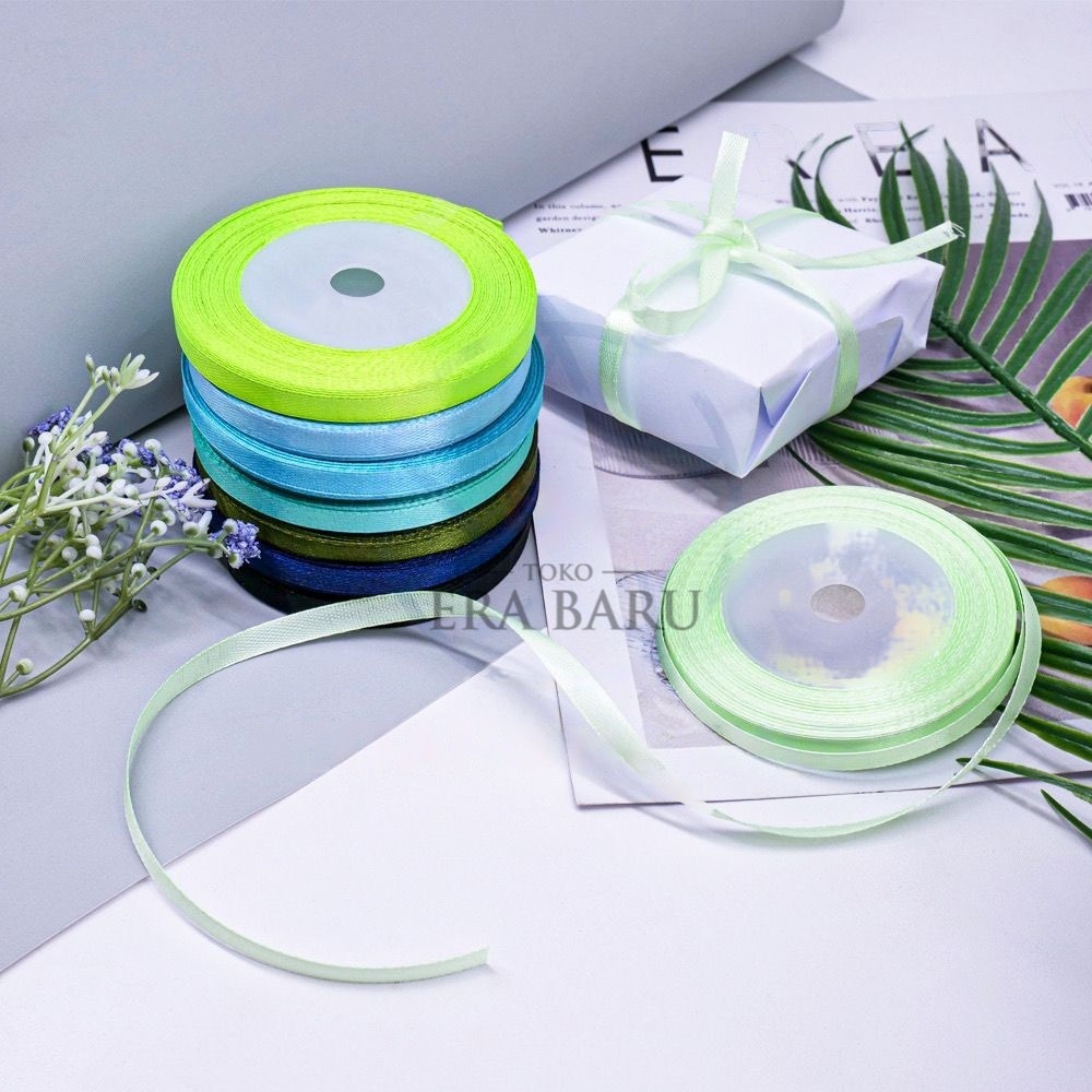 

PITA SATIN UKURAN 1/4 INCH (0,6 cm) 20 yard