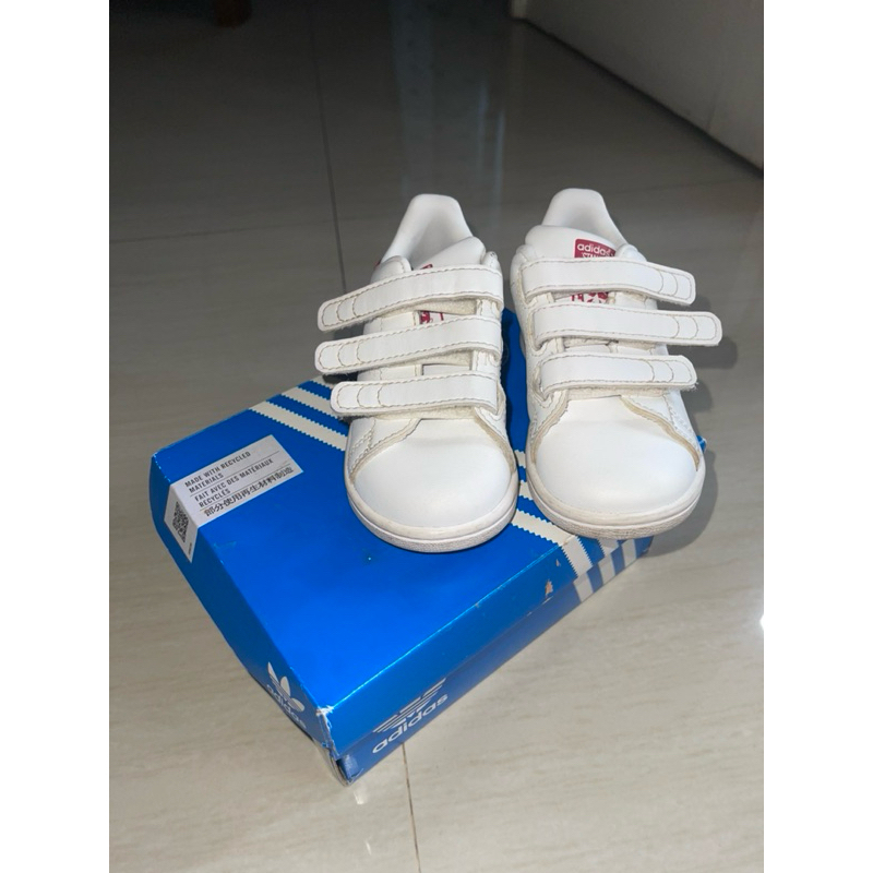 Preloved Sepatu Anak Adidas Stan Smith Pink Original