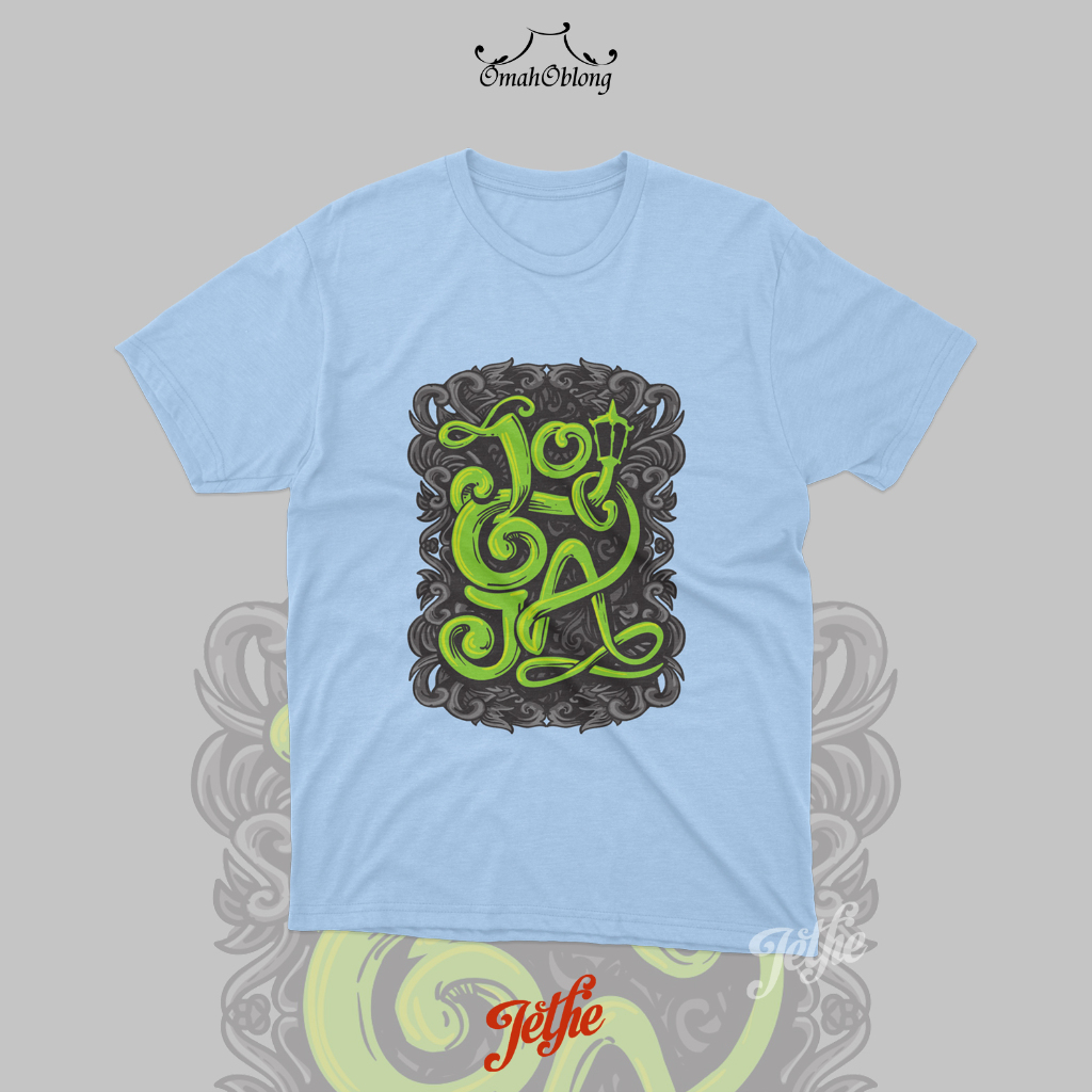 KAOS ANAK Omah Oblong Jogja Seri Jogja T-Shirt 'JOGJA GRAFFITY' Kaos Anak Pria Kaos Anak Wanita Soft