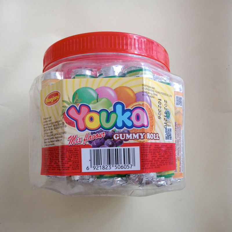 

Youka Gummy Roll isi 30 Harga Grosir