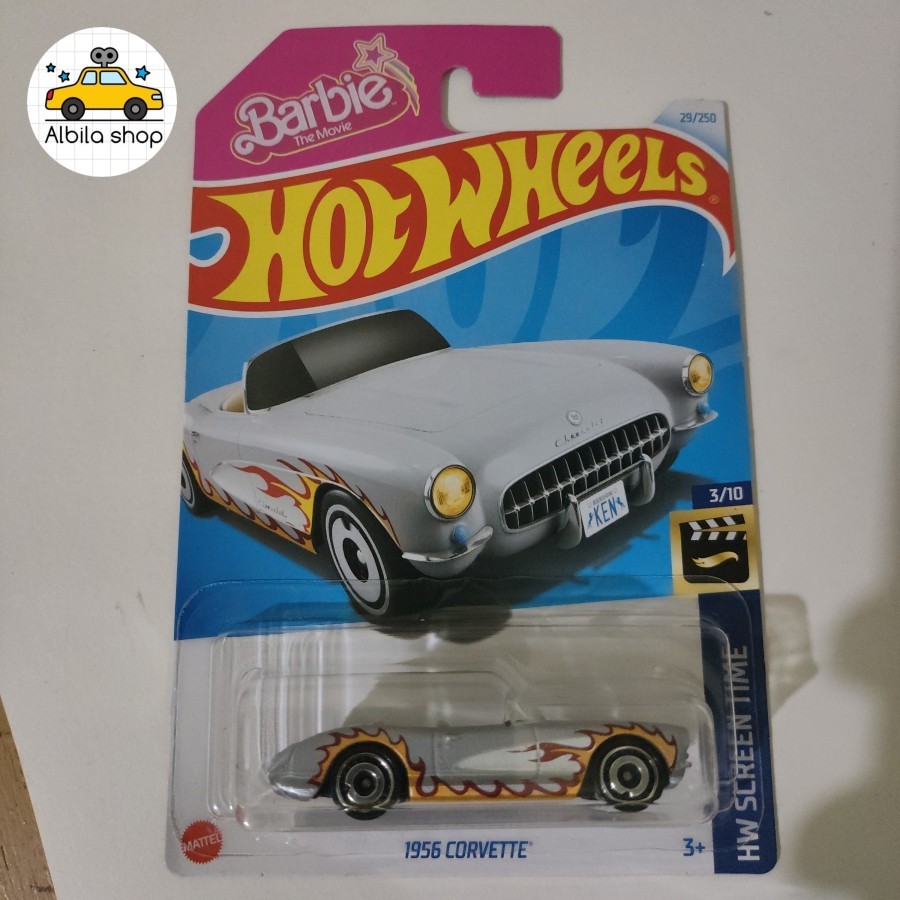 Corvette 1956 Barbie the Move HW Screen Time