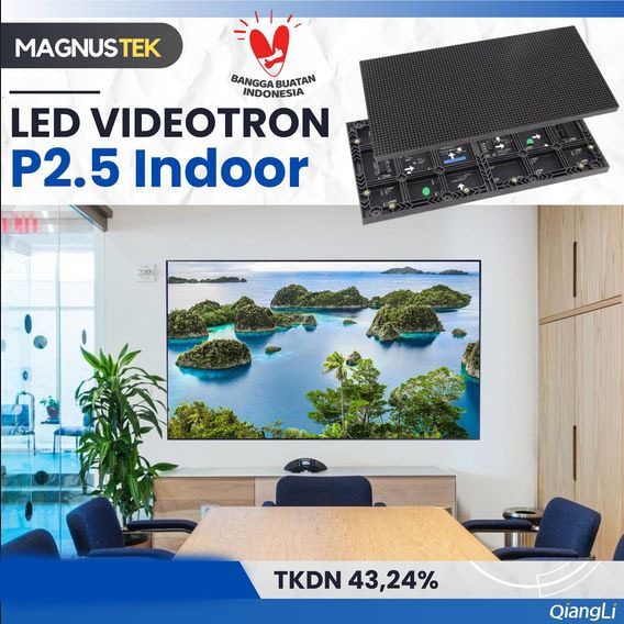 MAGNUSTEK LED VIDEOTRON P2.5 INDOOR WALLMOUNT DISPLAY