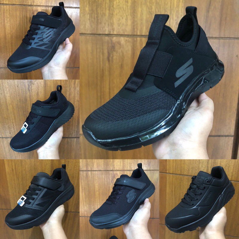 Skechers FULL BLACK - back to school ORIGINAL