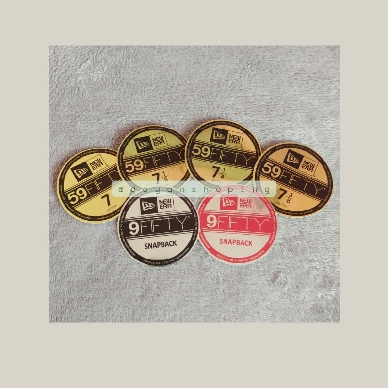 

Sticker Topi New Era | HARGA TERMURAH