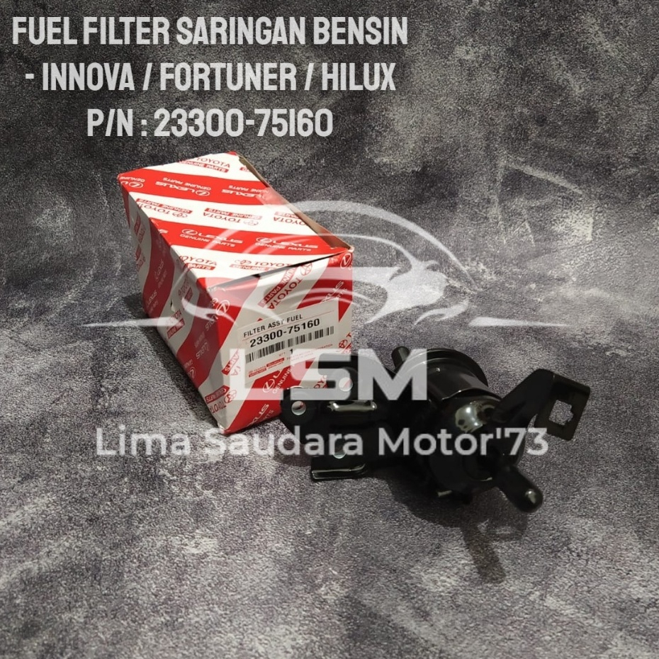 Filter Bensin Filter Assy Fuel Toyota Innova Fortuner Hilux Original