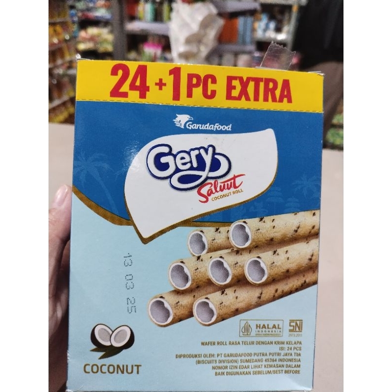 

Gery saluut coconut roll isi 24 pcs