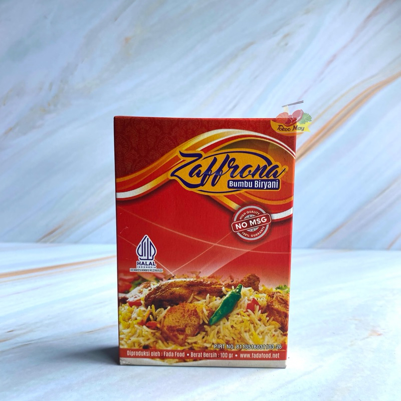 

Zaffrona Bumbu Biryani No Msg 100gr