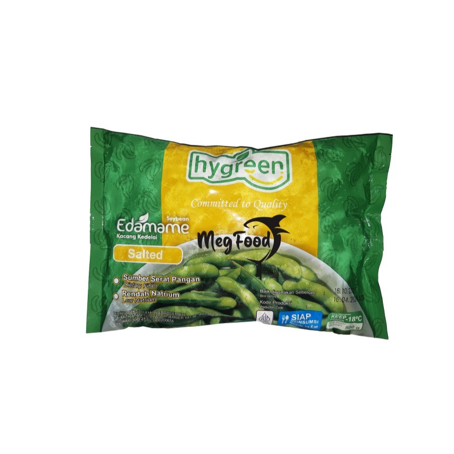 

EDAMAME FROSEN DELUXE GURIH 500 GRAM