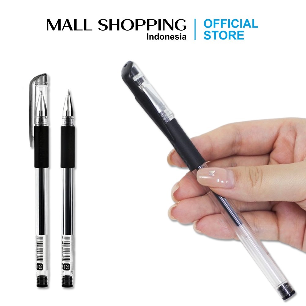 

Jual Pena Gel 0.55Mm Pulpen Standar Tinta Cair Alat Tulis Sekolah Kantor