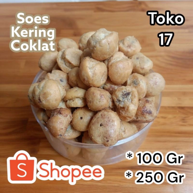 

Soes Kering Coklat by Yulia Rasa isi 100 Gram dan 250 Gram