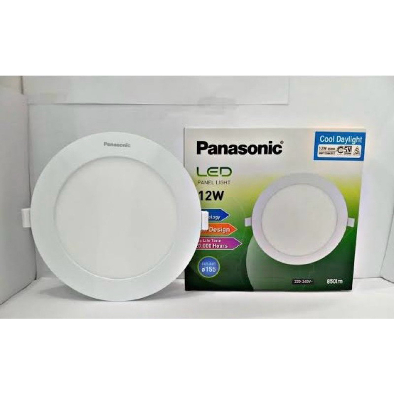 Panasonic G3 Downlight LED Panel 12 Watt Putih / Kuning