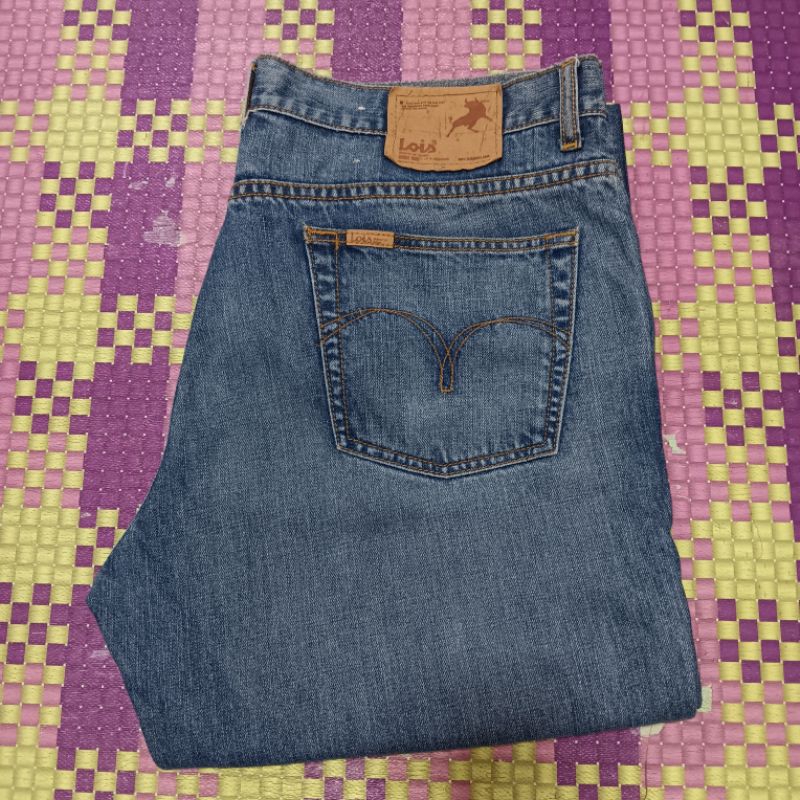 Celana jeans pria big size Lois Brand of SPAIN original size 40