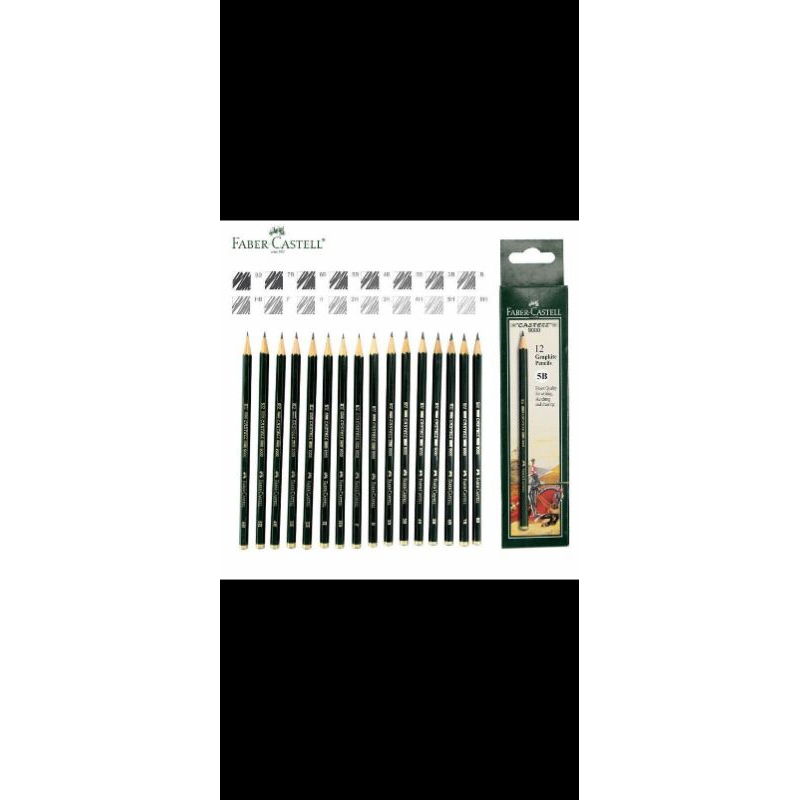 

Pensil Faber-Castell 2B
