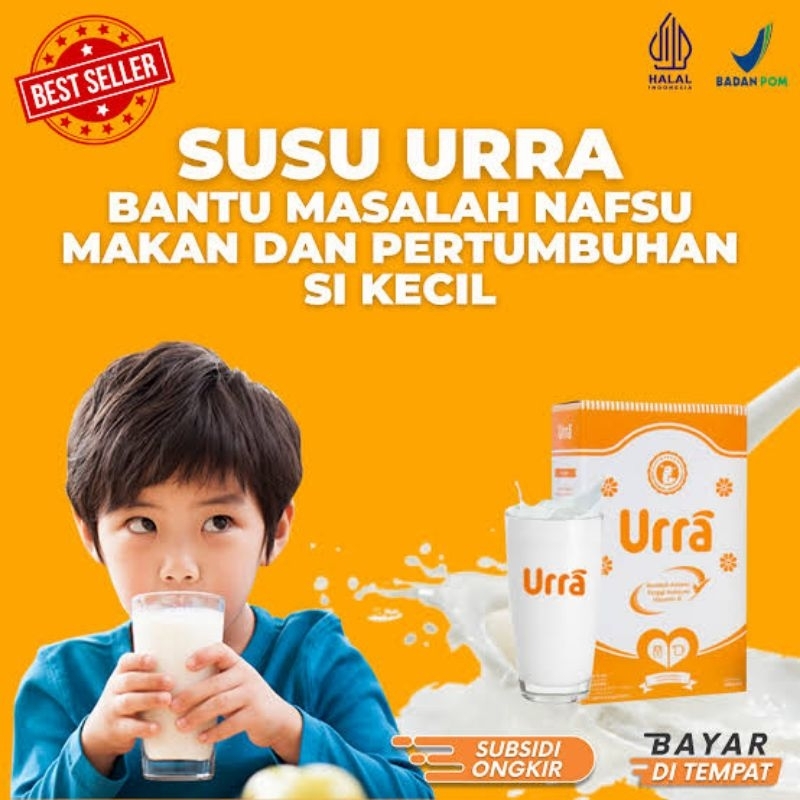 

Urra Susu Kambing Sanen Untuk Penambah Berat Badan & Tinggi Badan Anak - 1 Box