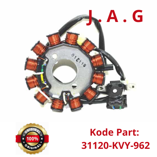 Spull (Stator Comp DS)  31120-KVY-962 Honda BeAT Karburator