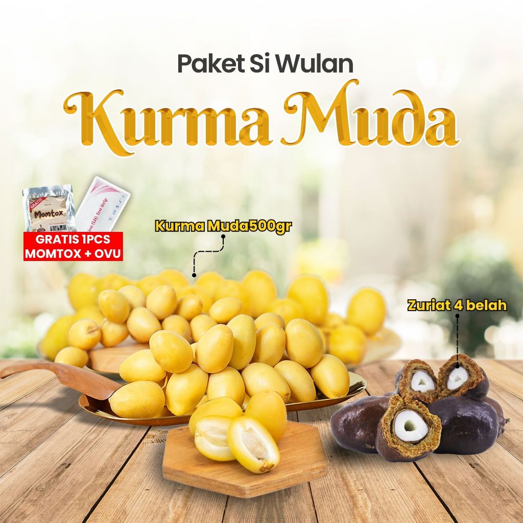 

Paket Promil 1 Bulan SI WULAN Kurma Muda Segar | Paket Promil | Kurma Muda Segar Gratis Tespek