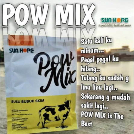 PowMix Sunhope Pow Mix Sun hope Susu Kolostrum