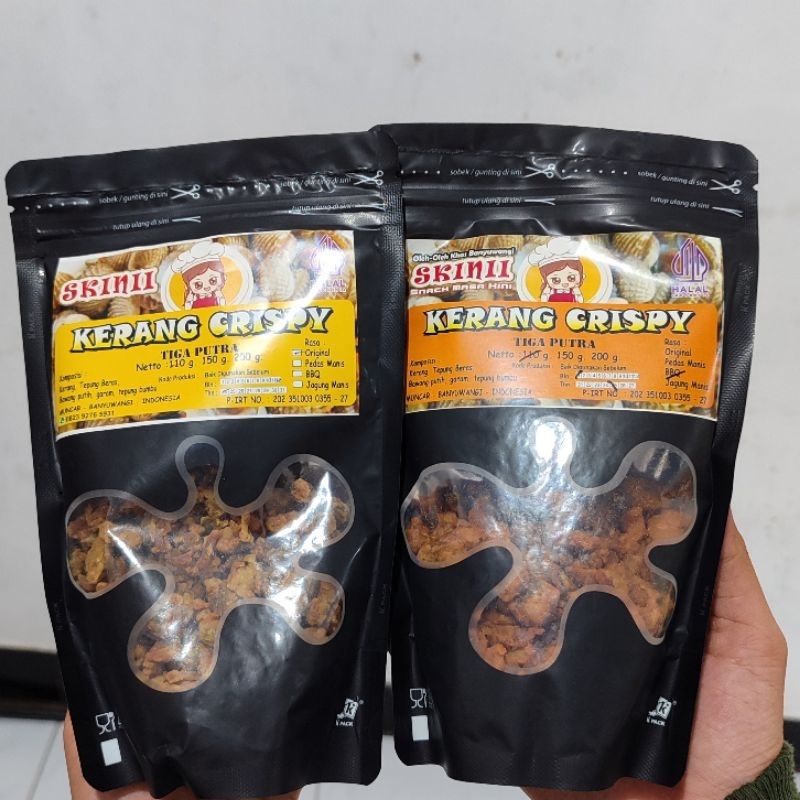 

ORENG OSING | Tiga Putra Kerang Krispy 110 Gram