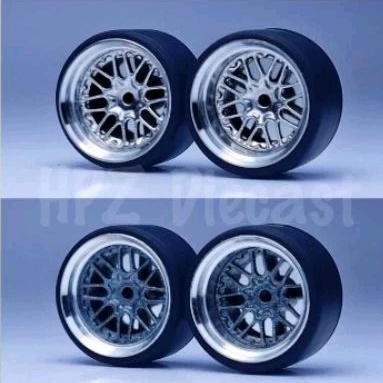 Ban Karet Diecast JV Wheels model BBS RS 2