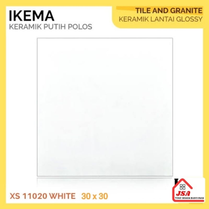 KERAMIK IKEMA PUTIH 30X30