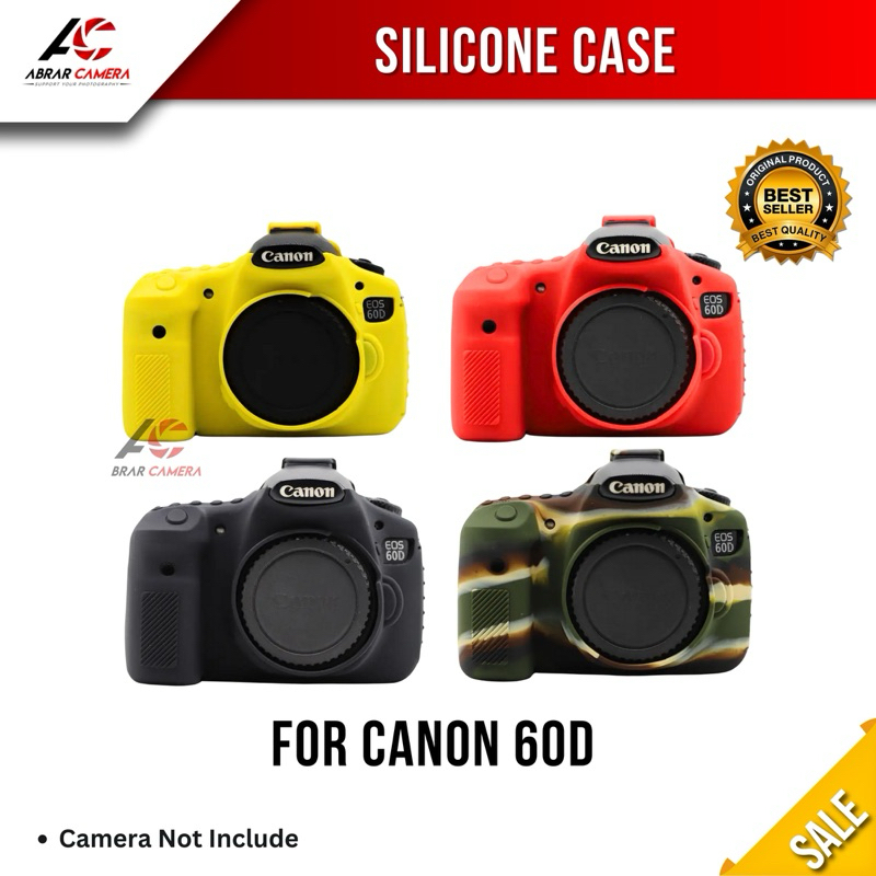 Silicone Case Kamera Canon Eos 60D Protective Case Soft Shell SLR Artifact kamera DSLr Liner Shockpr
