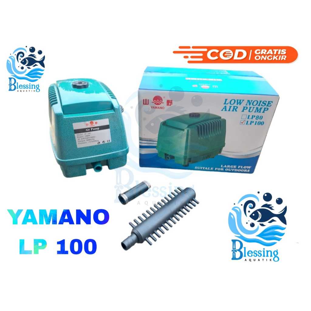 Yamano Lp 100 Mesin Glembung Udara Airator - Yamano LP 100