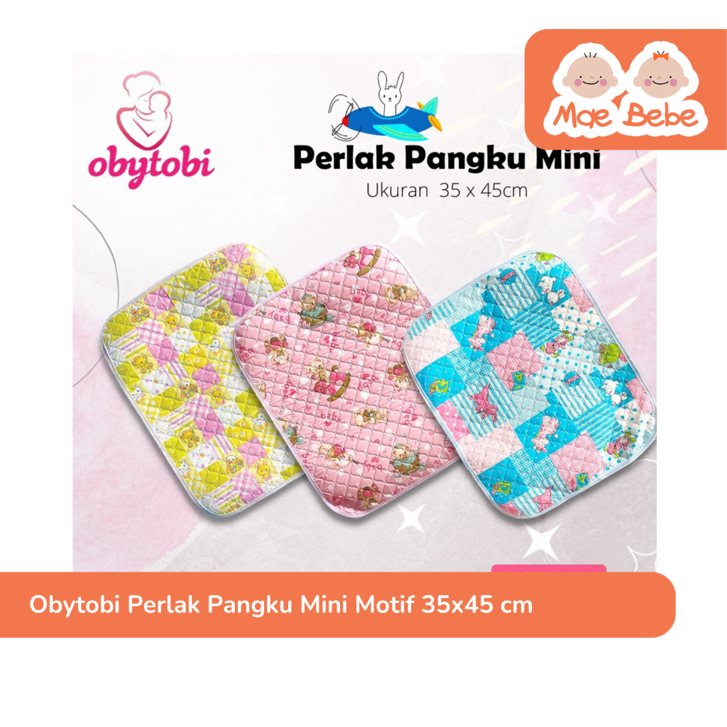 Obytobi by Obayito Perlak Ompol Bayi Travel Perlak Pangku Motif 35x45cm