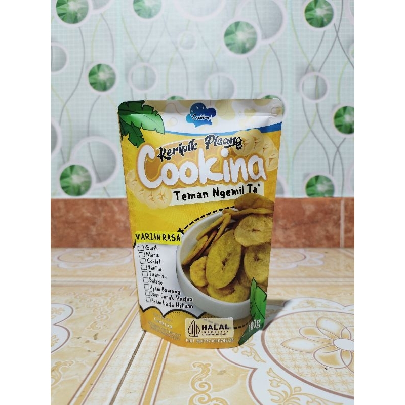 

Cookina keripik pisang 100gr