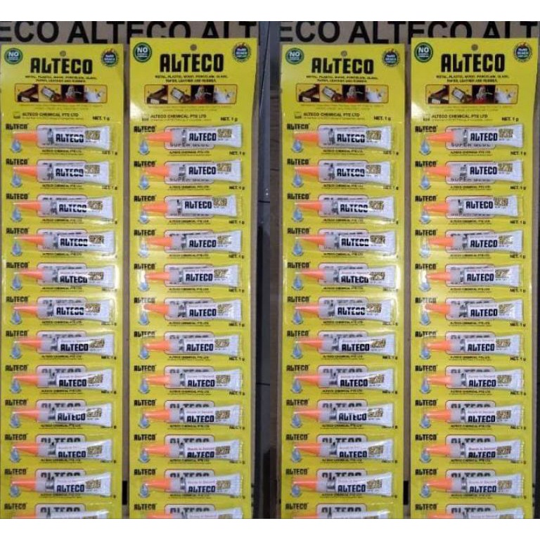 

KODE F9R4 LEM ALTECO RENCENG LEM RENCENG MURAH