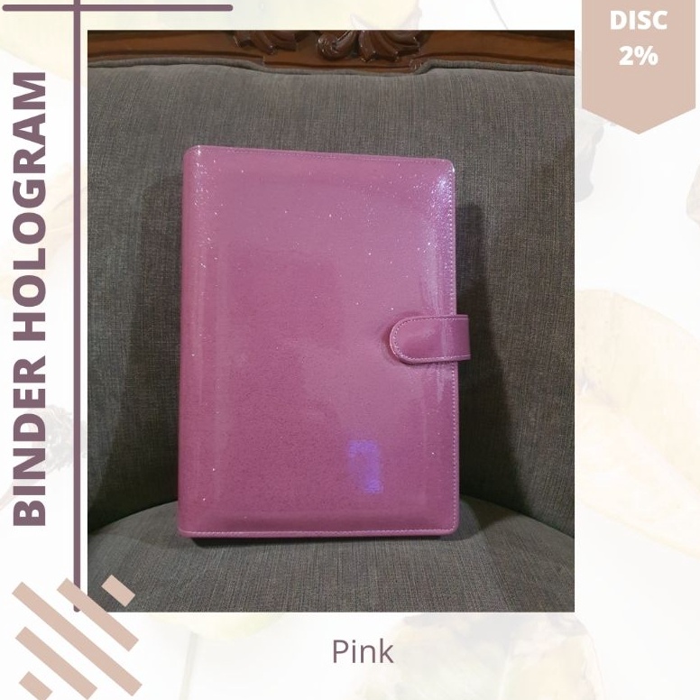 

KODE Q5F4 Binder Hologram Gliter Laminasi A5 B5