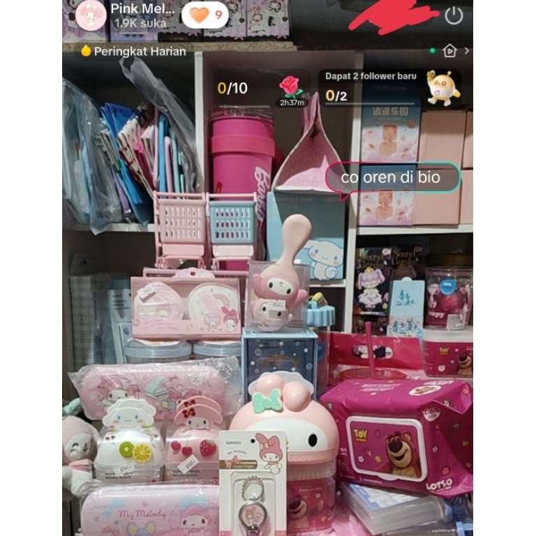 

KODE A1X8 sanrio by request eta berat 2 kg