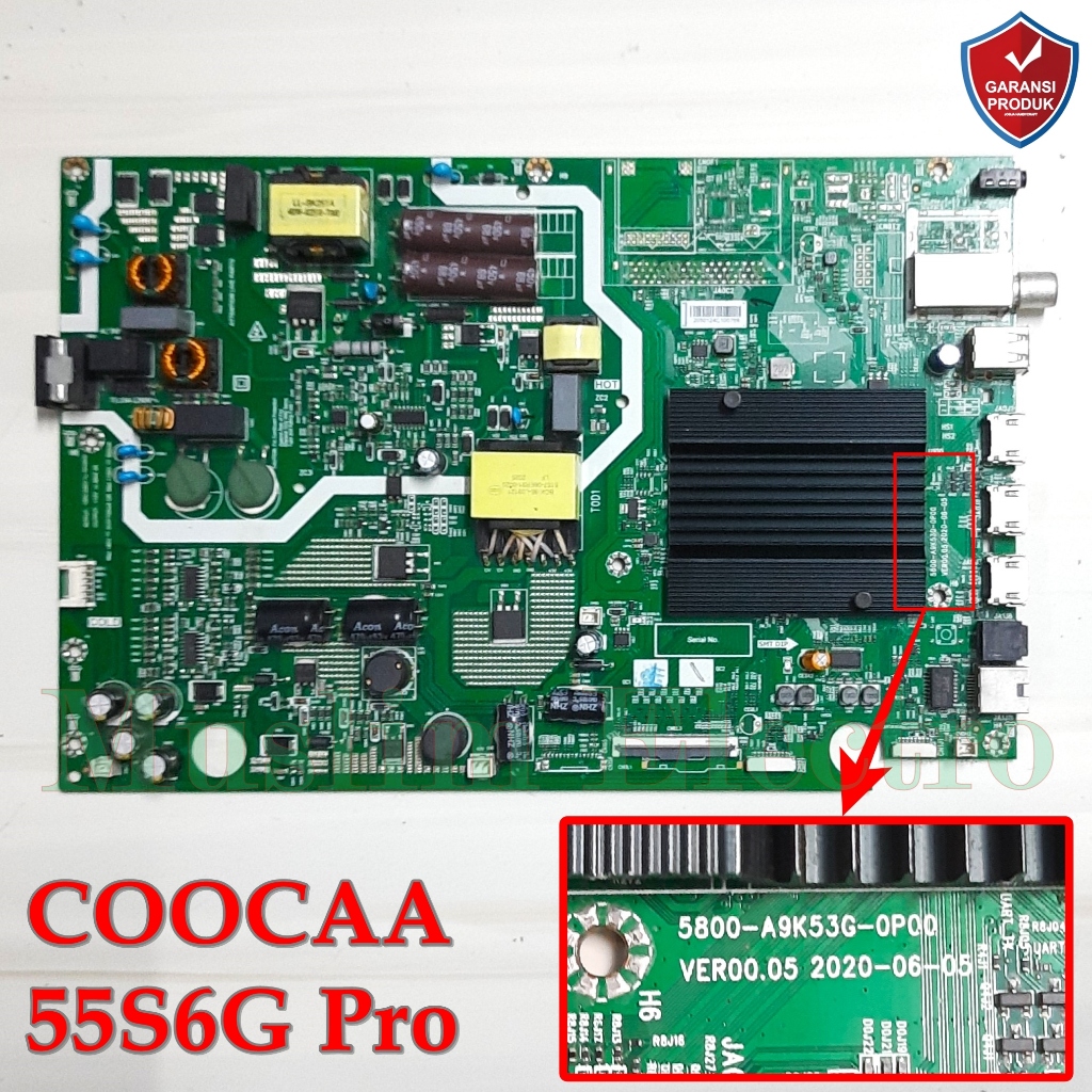 Mainboard LED LED Coocaa 55S6G Pro 55S6