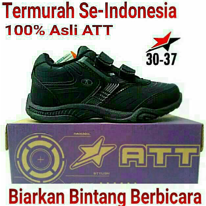 (READY STOK) TERMURAH Sepatu Sekolah Anak SD SMP Pro ATT LST 931 V dan JAC 302/OR 772/PA 700