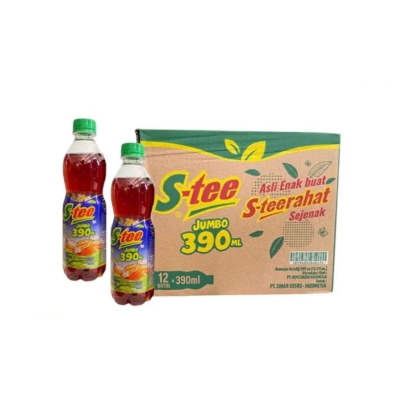 

STEE kemasan PET 390ml, 1Dus 12pcs