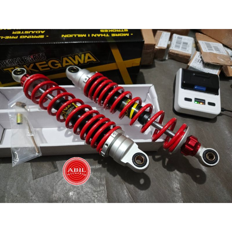 shock belakang takegawa klik ukuran 320mm/shock breaker takegawa click