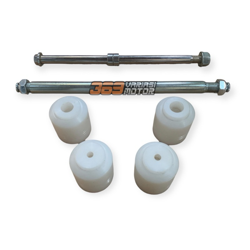 JALU AS RODA SUPERMOTO YAMAHA WR155 JALU AS TEFLON SET DEPAN BLAKANG