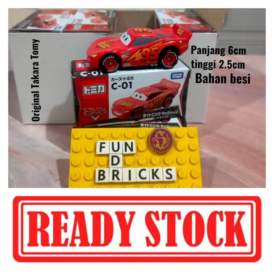 Tomica Cars C-01 Lightning McQueen