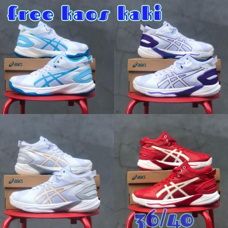 sepatu volly wanita sepatu volly asics kekinian sepatu olahraga volly wanita KODE W4P7