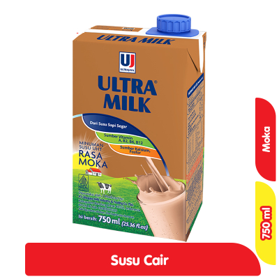 

Ultra Milk Moka Susu UHT 750 mL Kotak 750mL