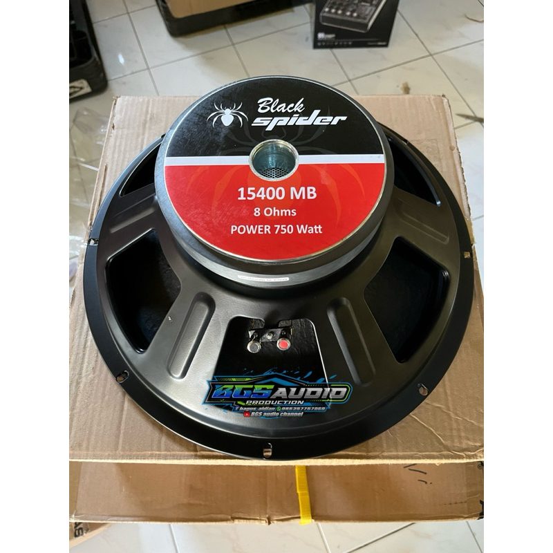 speaker 15 inch blackspider 15400 MB