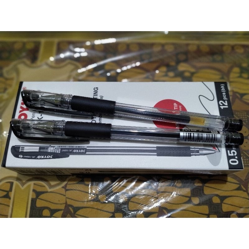 

pulpen joyko \ joyko-100 \ pulpen jel \ pulpen isi ulang \ pulpen 0,5 \ 6pcs