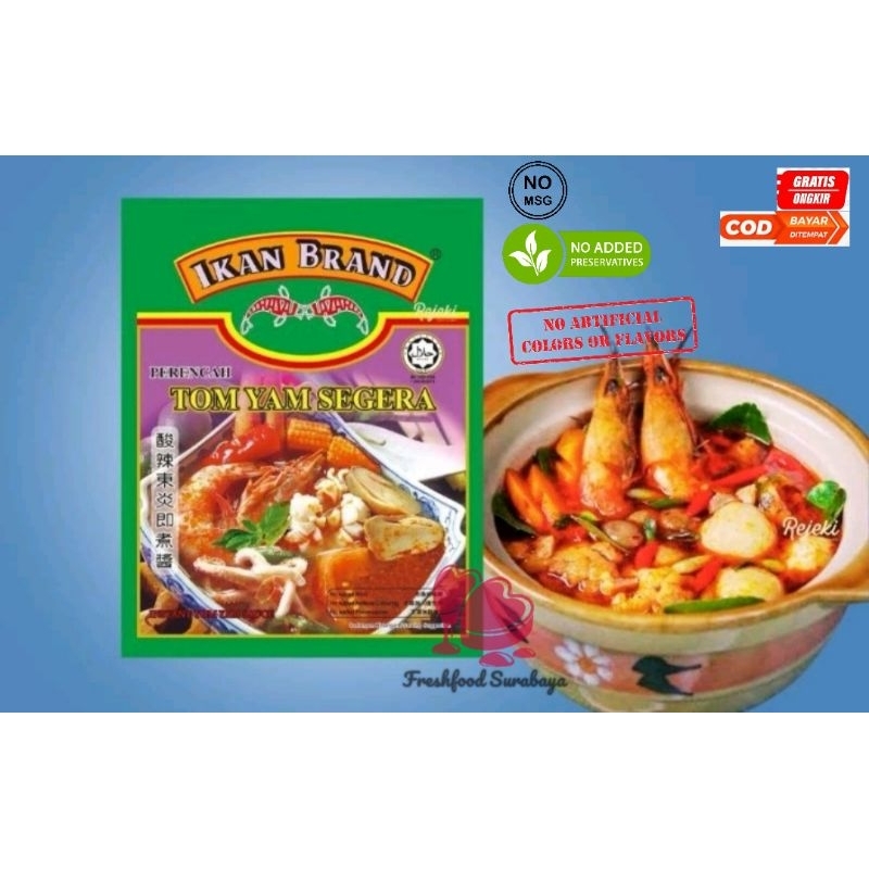 

Bumbu Tomyam Perencah Asli kualitas premium porsi besar 200gram