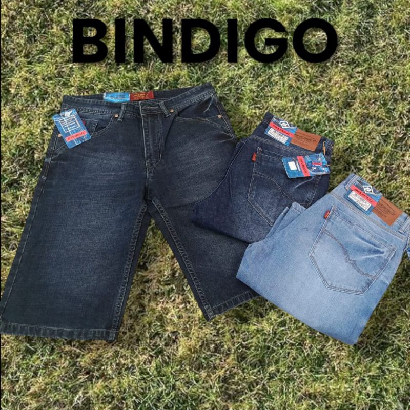Celana Pendek Jeans BINDIGO ORIGINAL