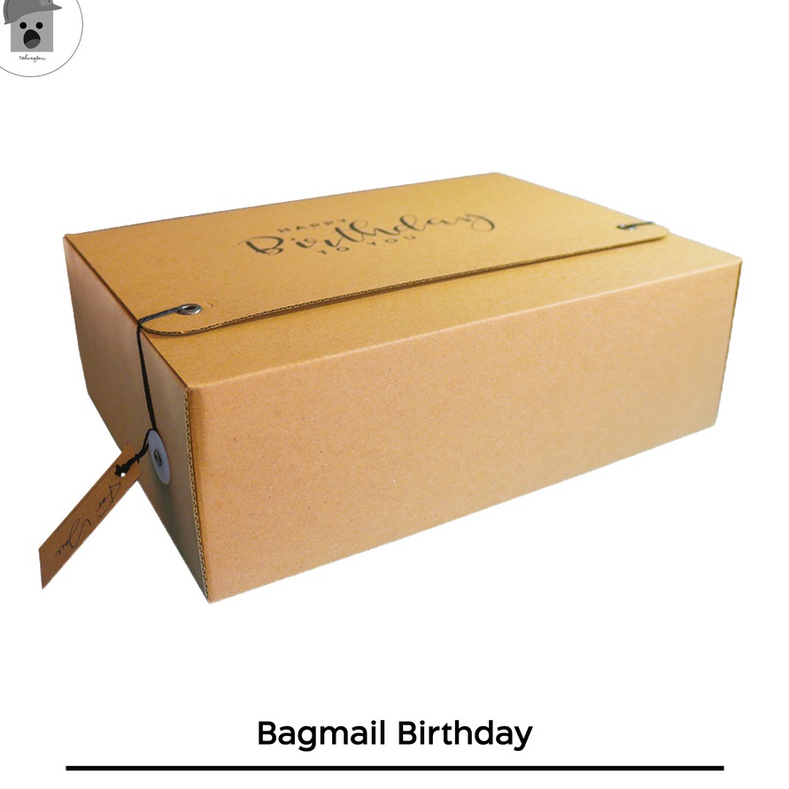 

KP8 happy birthday simple box premium look size 3x22x1 dan 325x28x11 include hangtag